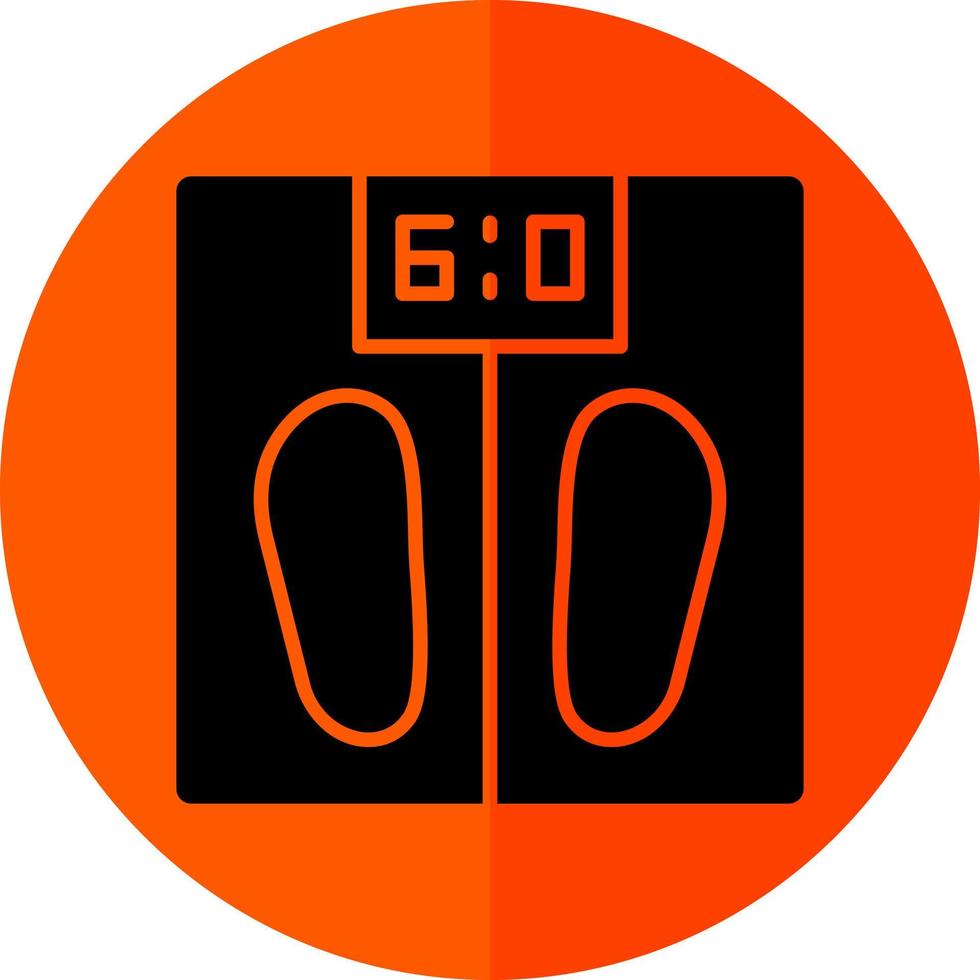 Weight Machine Vector Icon Design