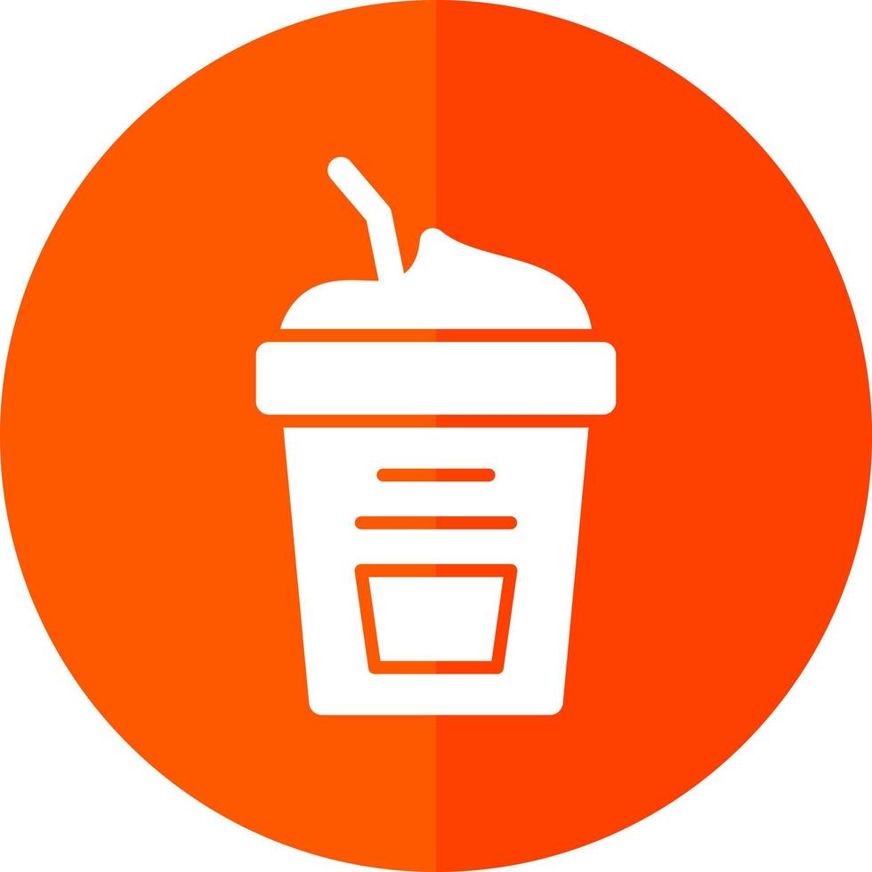 diseño de icono de vector de frappuccino