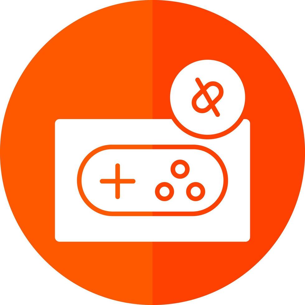 Game Disconnect Vector Icon Design