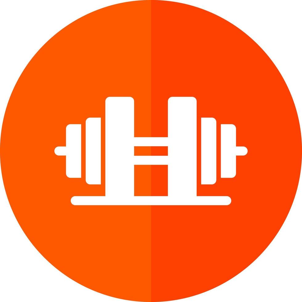 Barbells Vector Icon Design