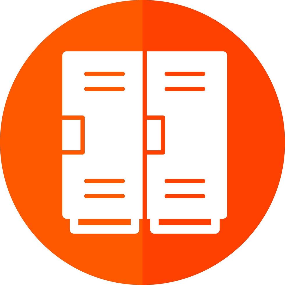 Locker Vector Icon Design