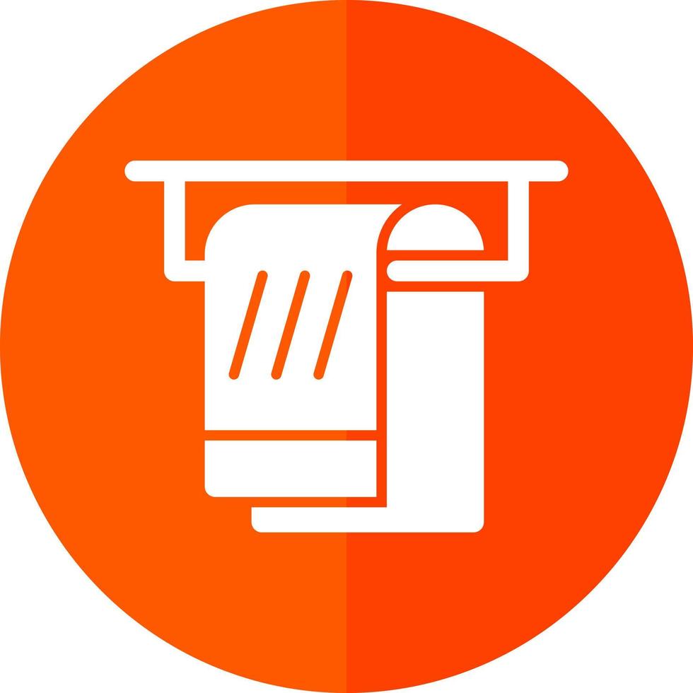 Towel Vector Icon Design