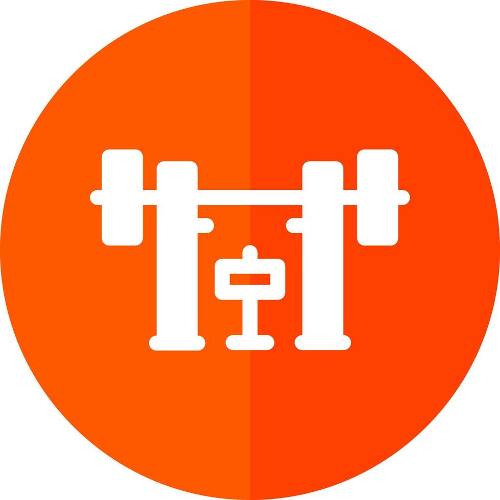 Weight Bar Vector Icon Design