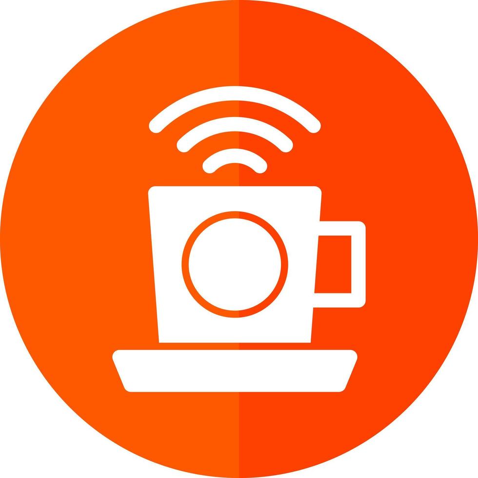 Cafe Wifi Vector Icon Design