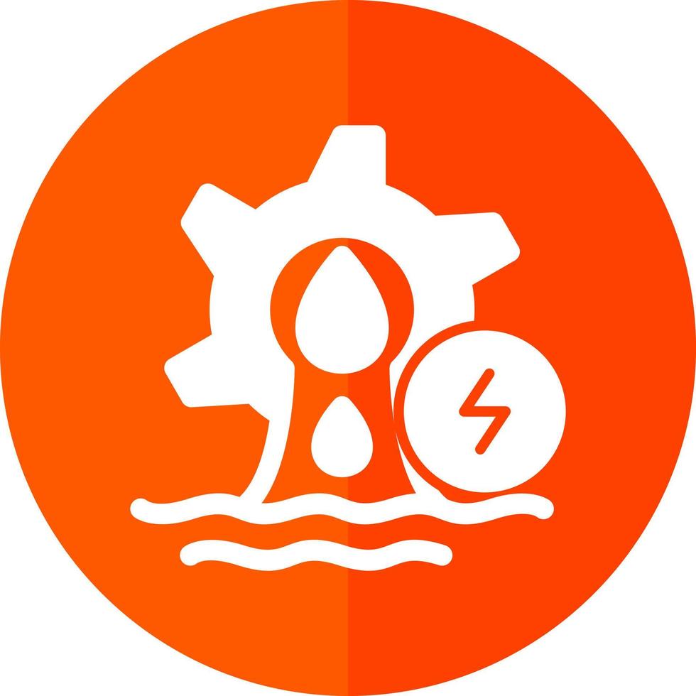 Hydro Power Vector Icon Design