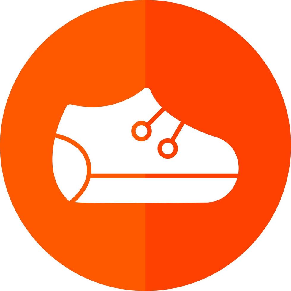 diseño de icono de vector de zapatos de bebé