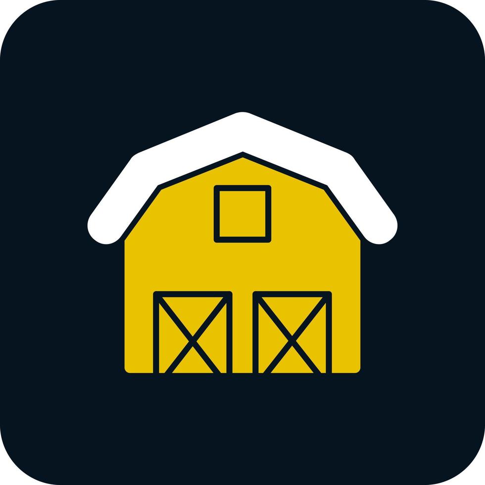 Barn Vector Icon Design