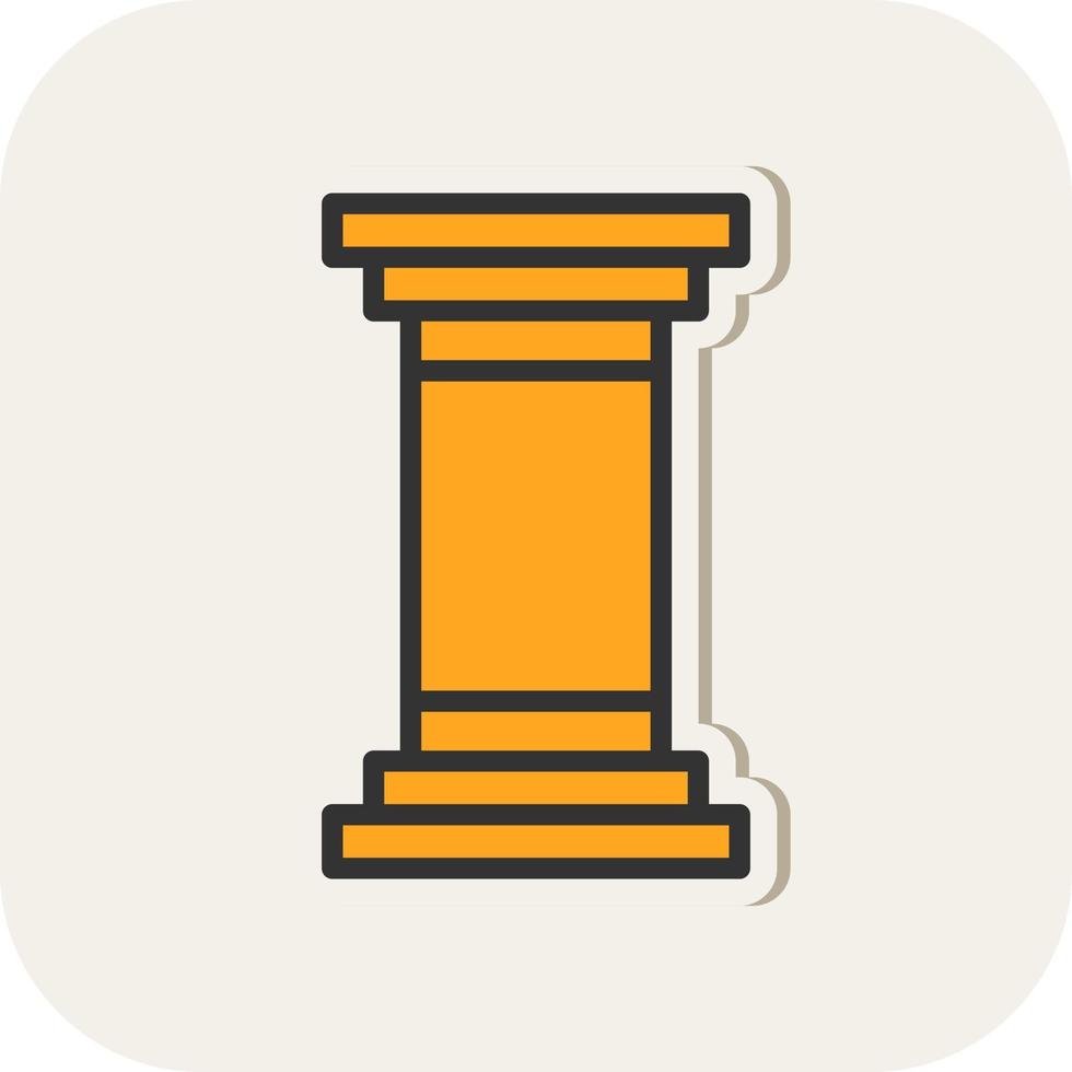 Column Vector Icon Design