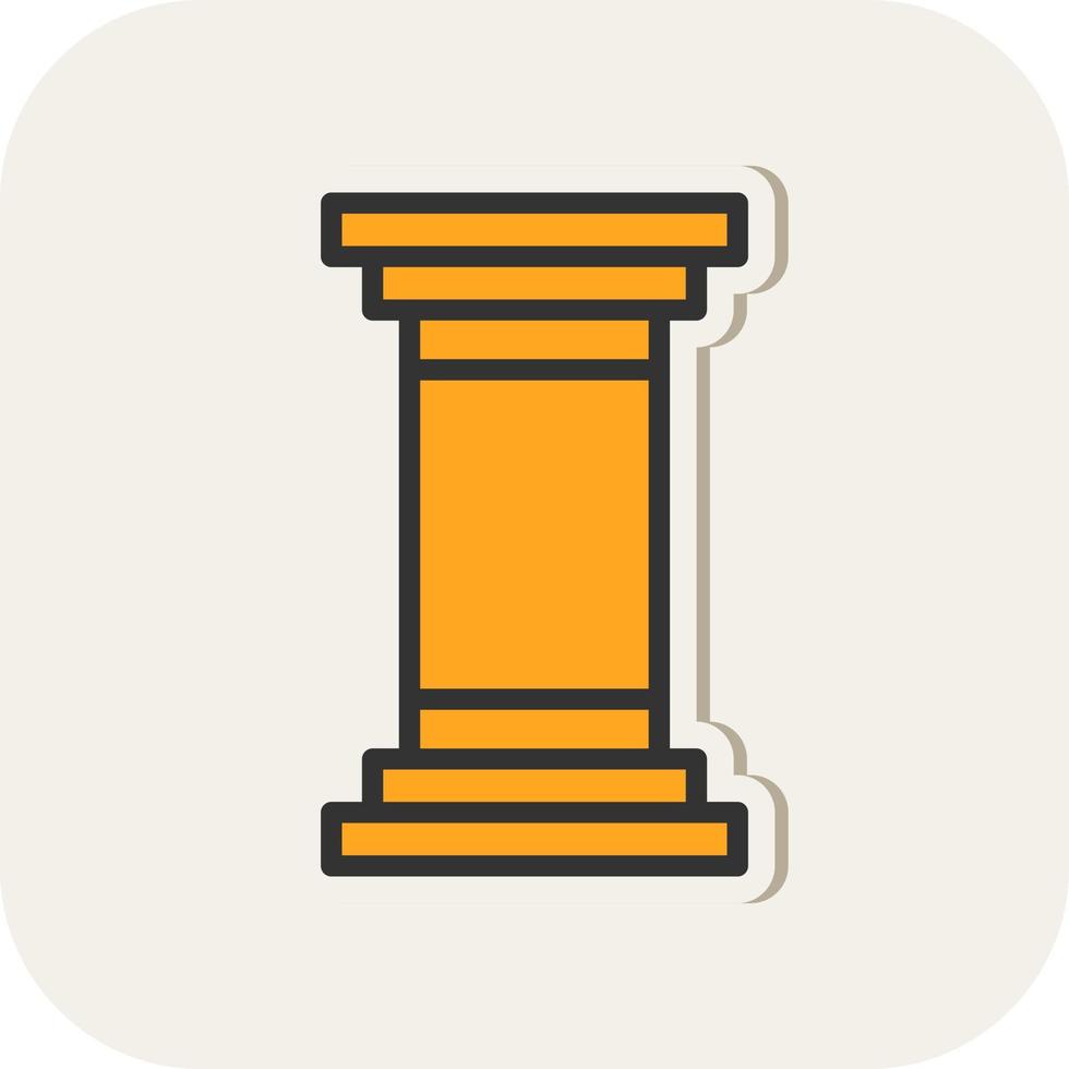 Column Vector Icon Design