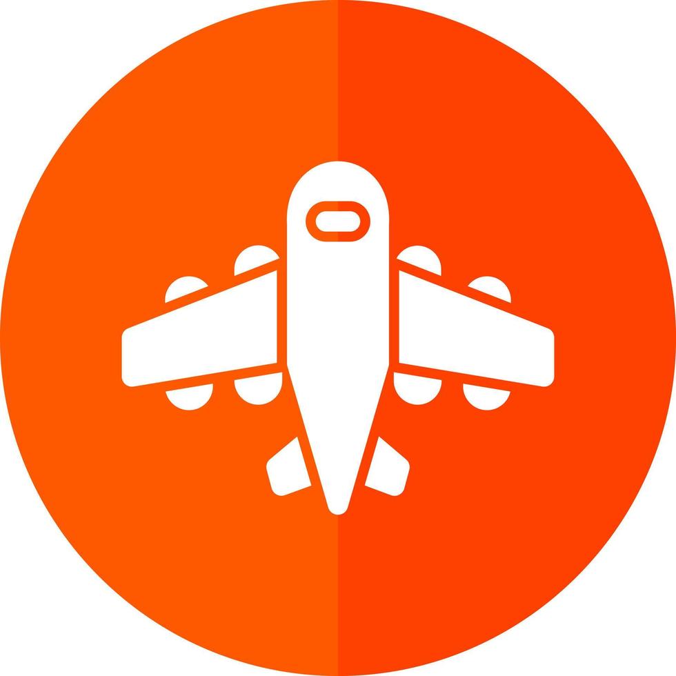 Airplane Vector Icon Design