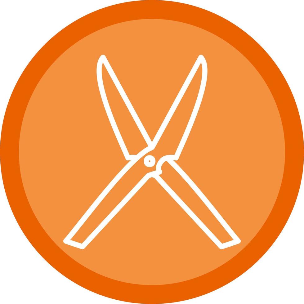 Secateurs Vector Icon Design