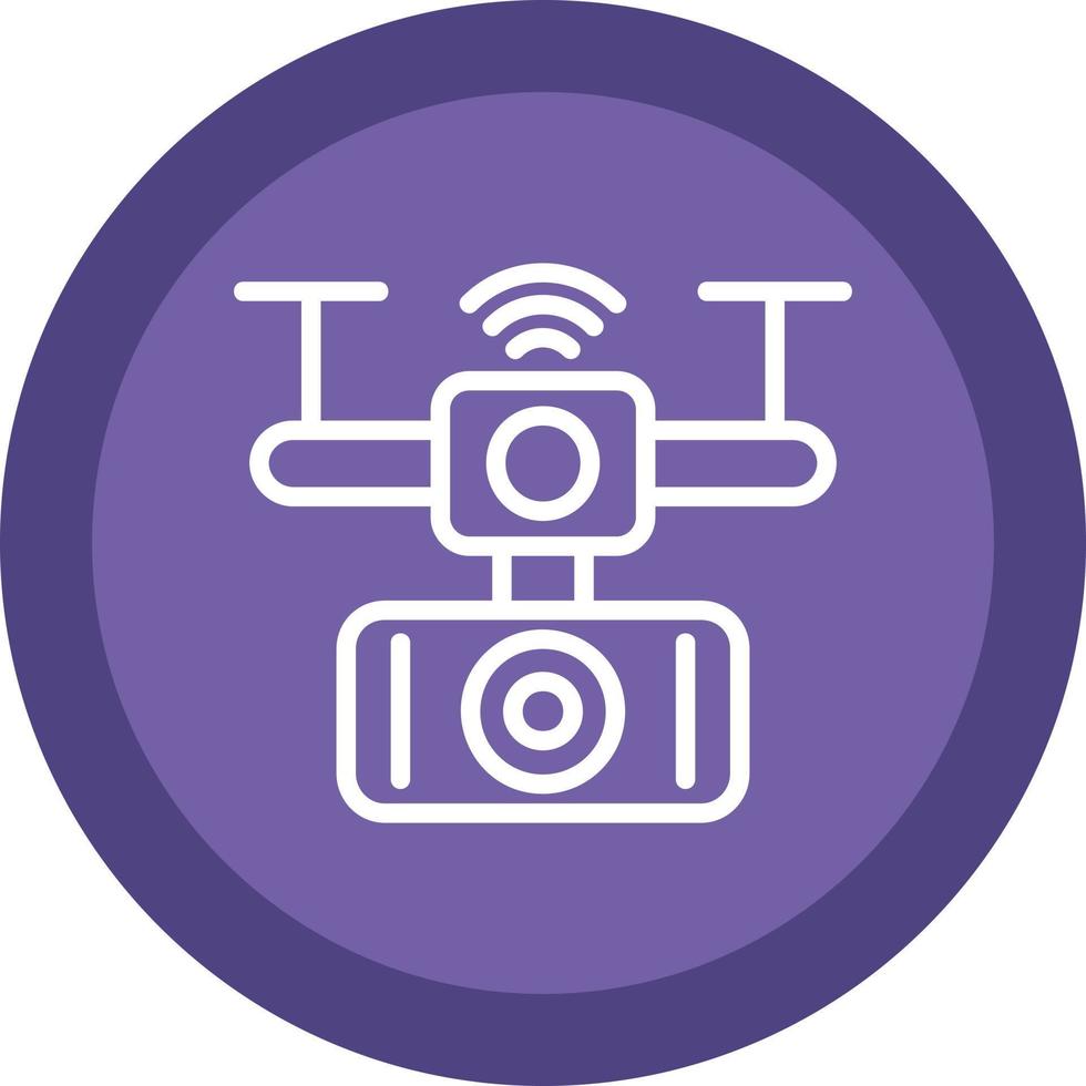 Drone Vector Icon Design
