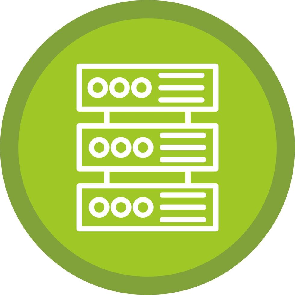 Big Data Vector Icon Design