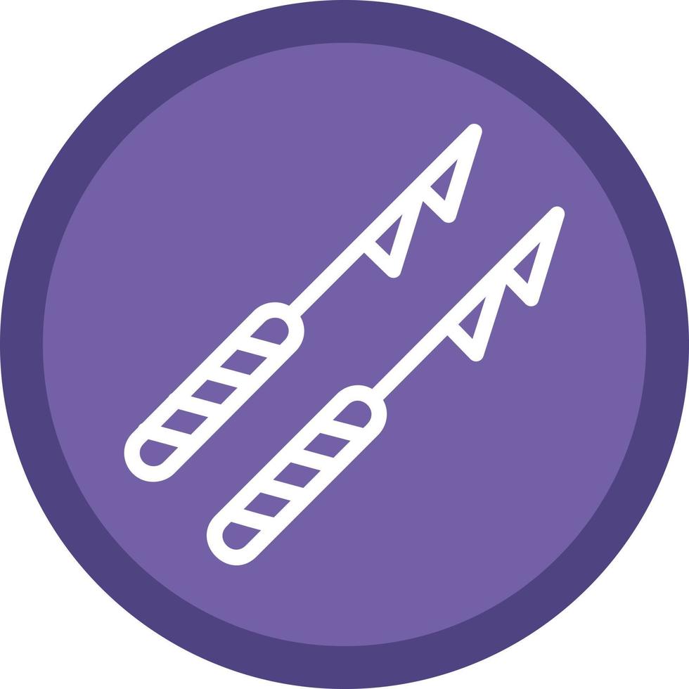 Harpoon Vector Icon Design