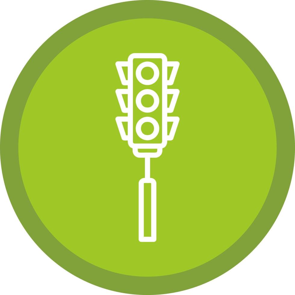 Traffic Lights Vector Icon Design
