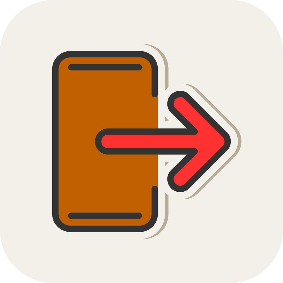 Exit Vector Icon Design