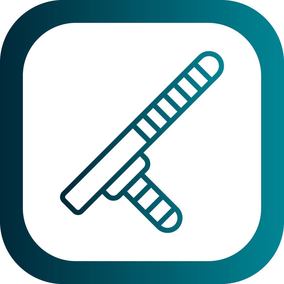 Baton Vector Icon Design