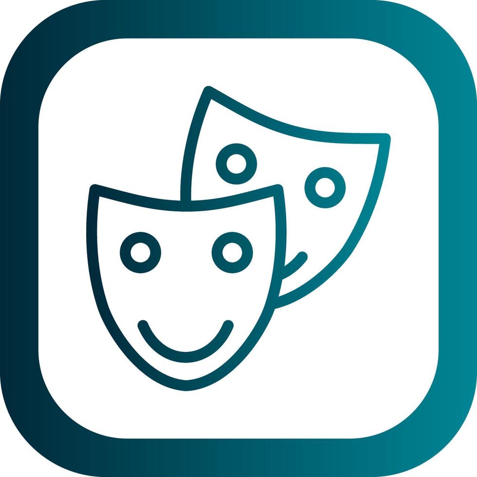 Actor Vector Icon Design