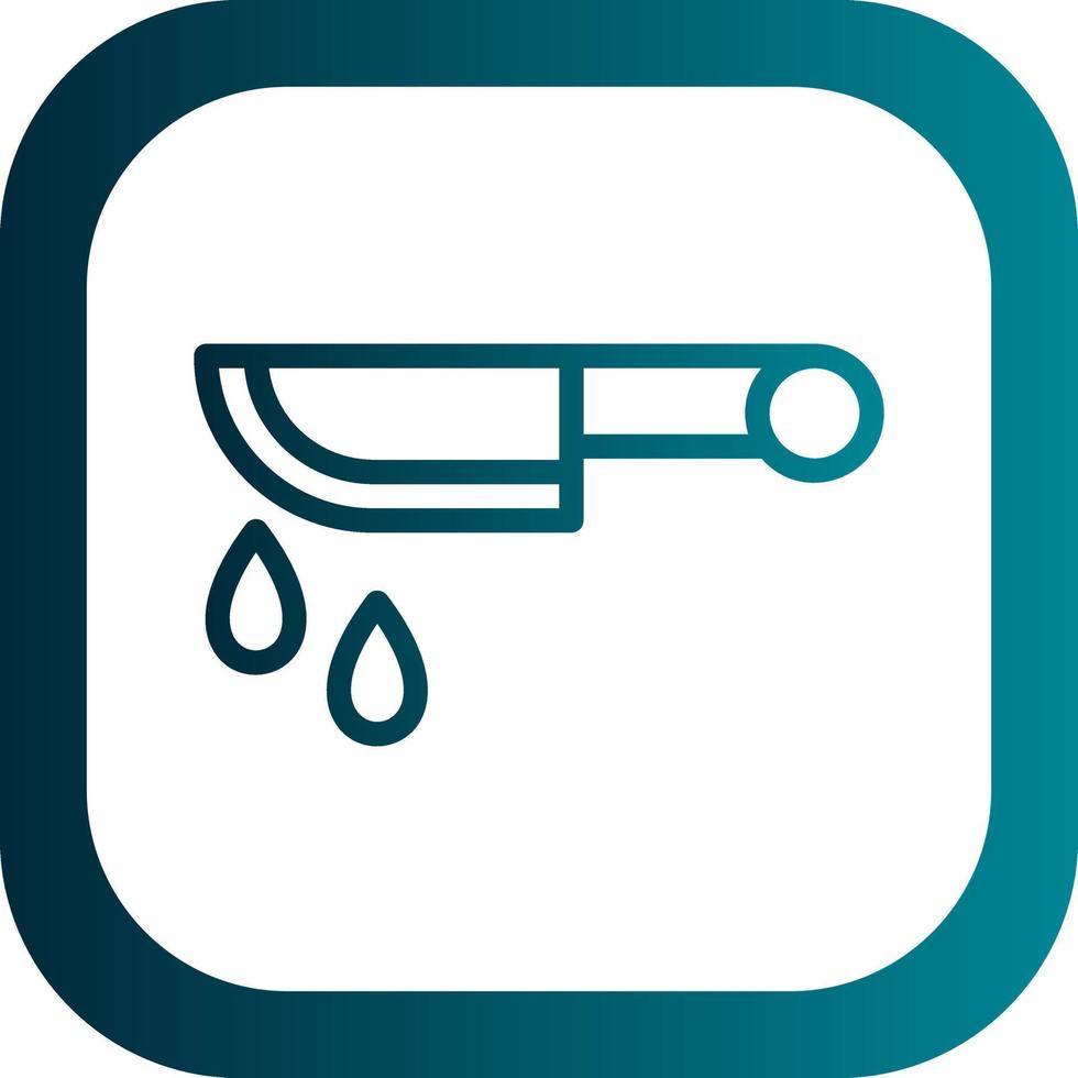 Knife Vector Icon Design