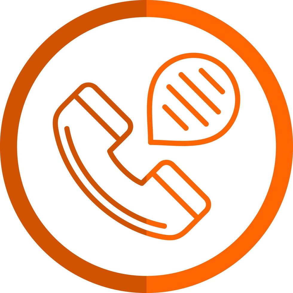 Phone Call Vector Icon Design