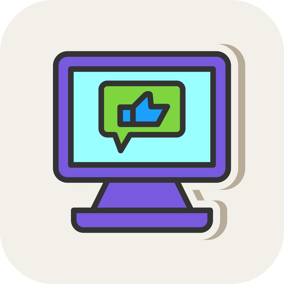 Feedback Vector Icon Design
