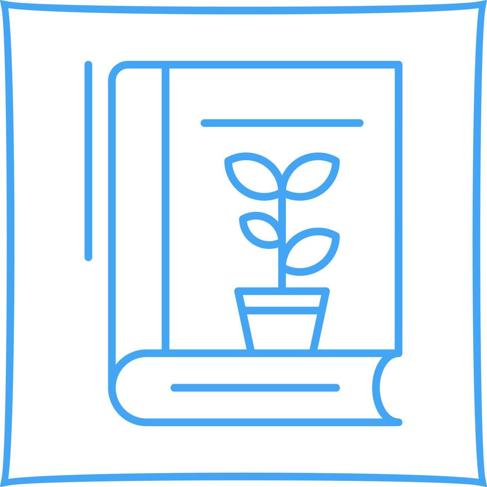 Botany Line Icon vector