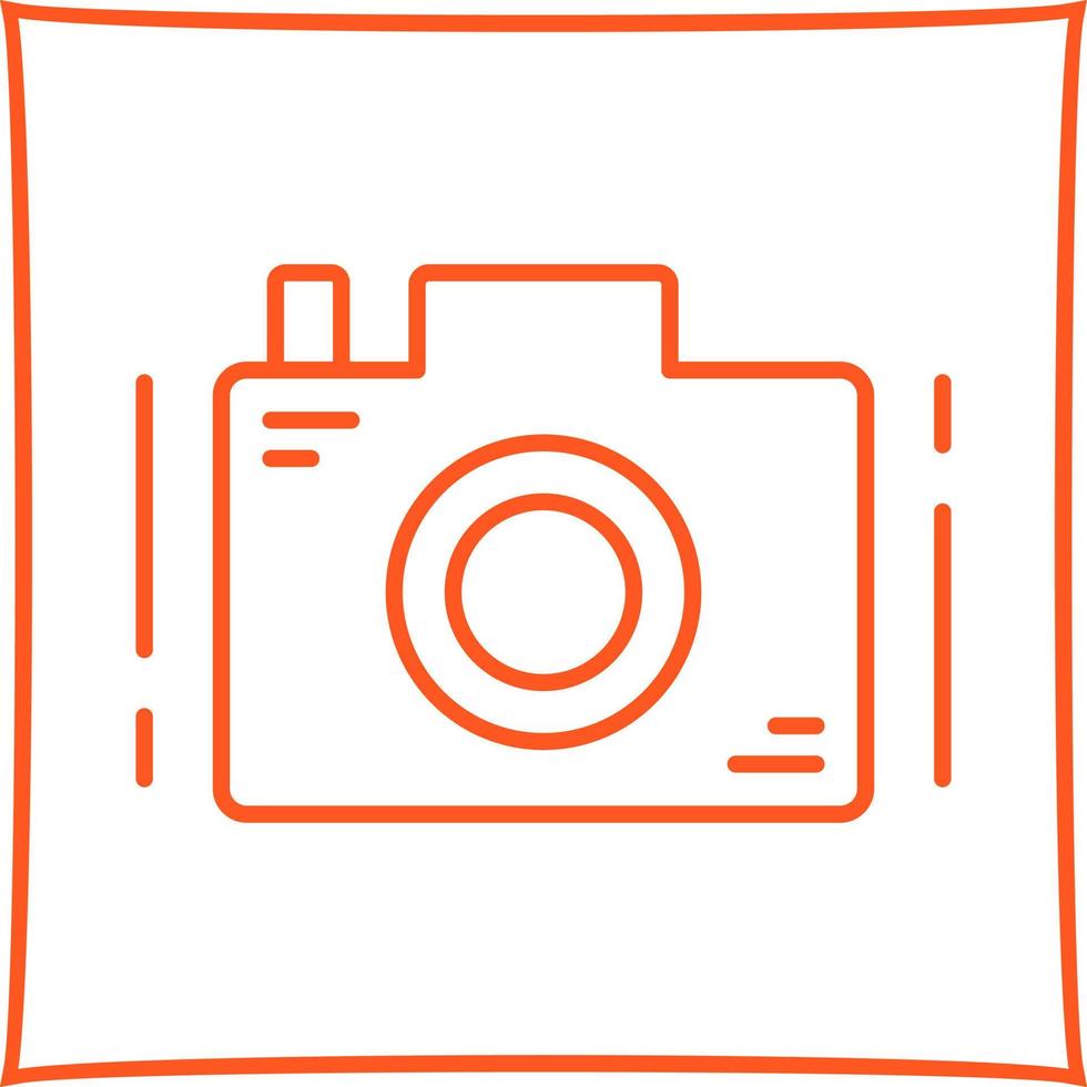 Camera Line Icon vector