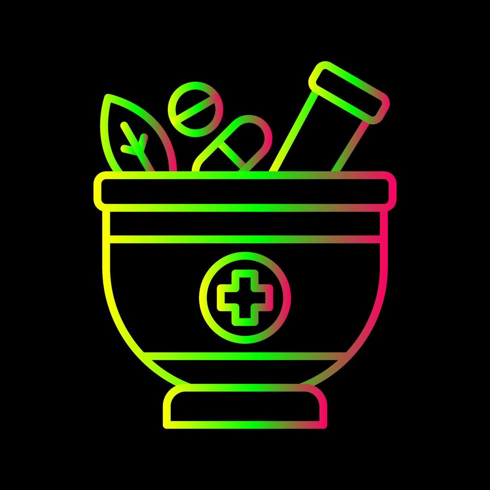 Herb Line Icon vector