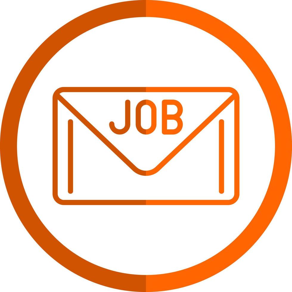 Job Latter Vector Icon Design