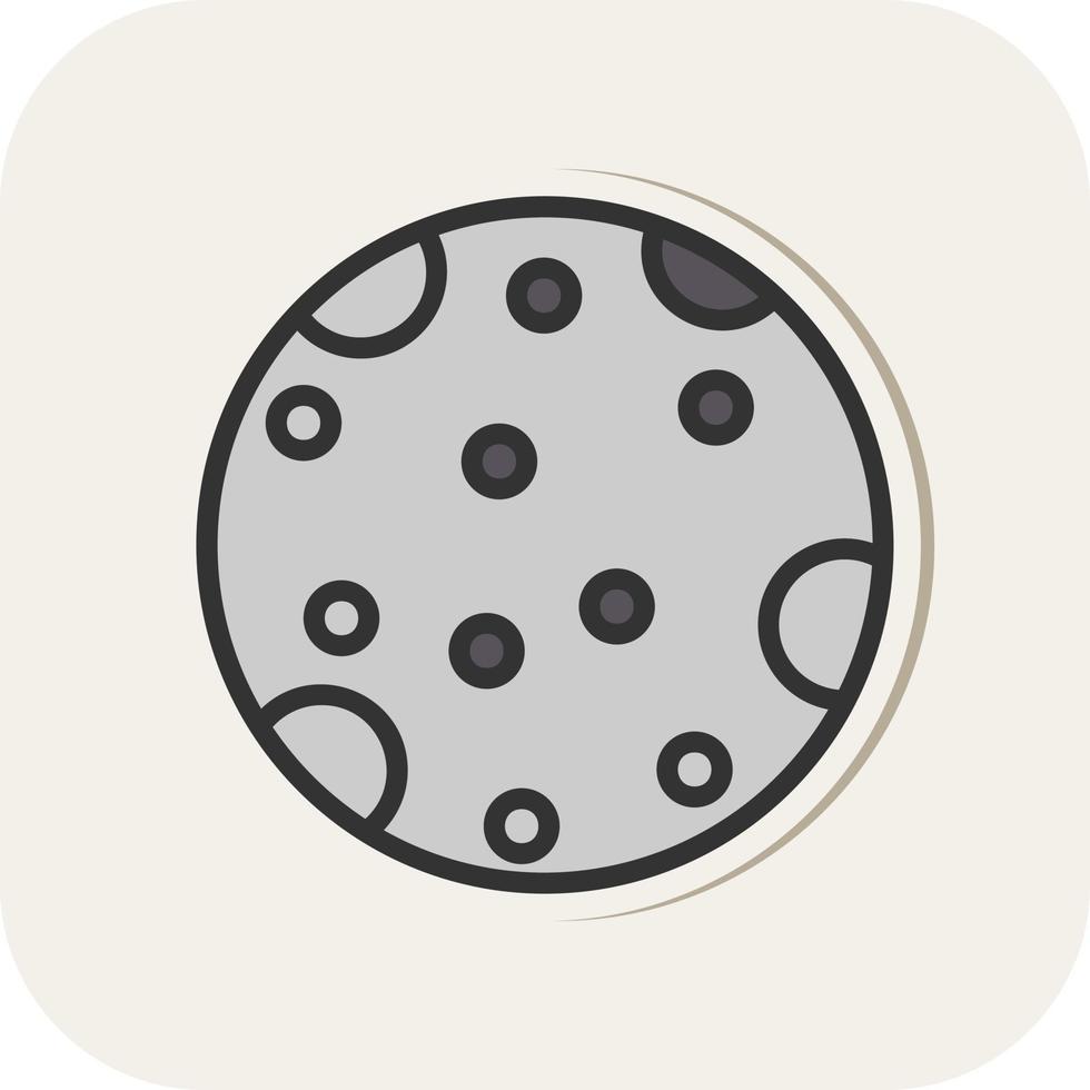 Moon Vector Icon Design