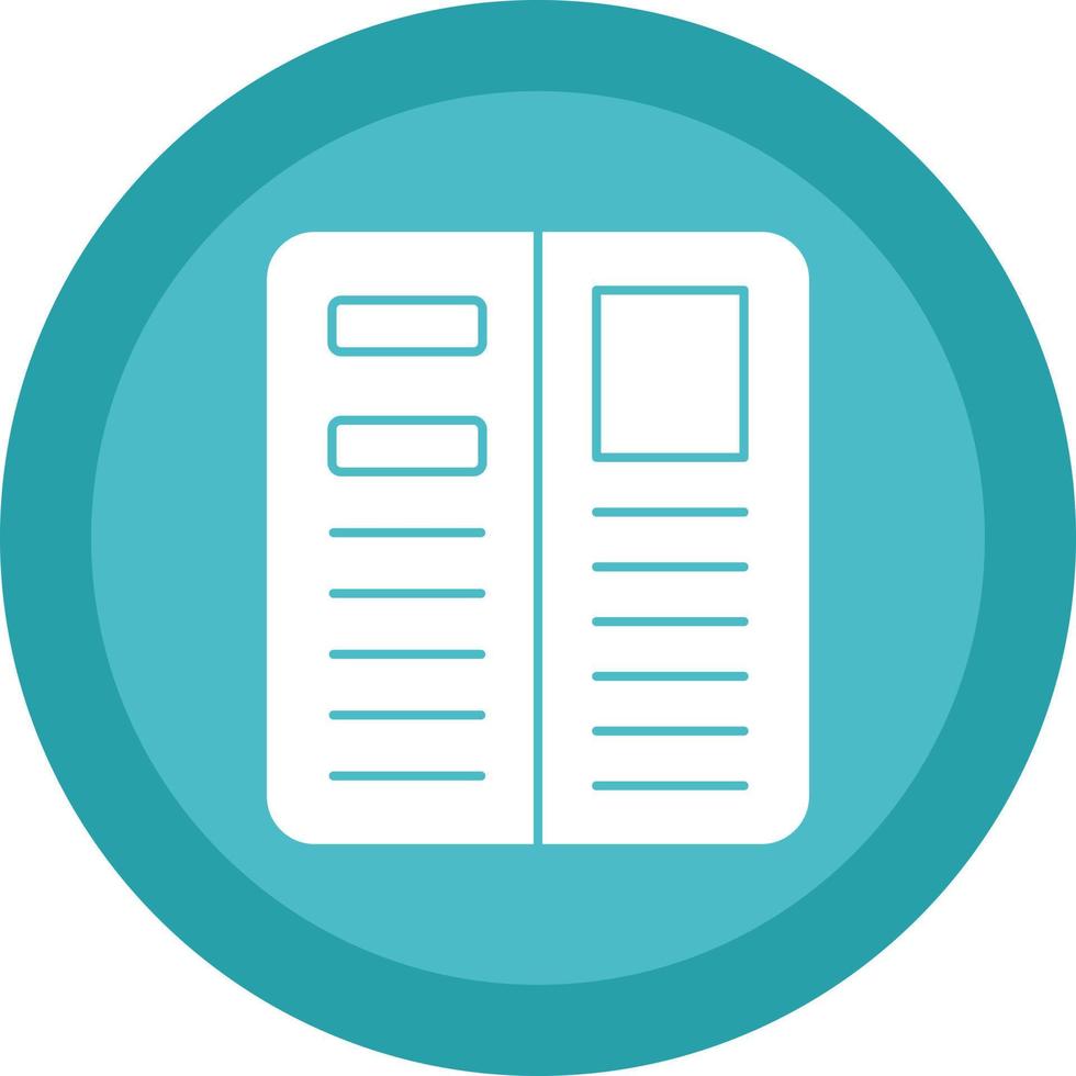 Curriculum Vector Icon Design