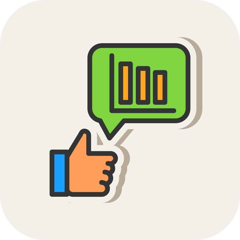 Feedback Vector Icon Design