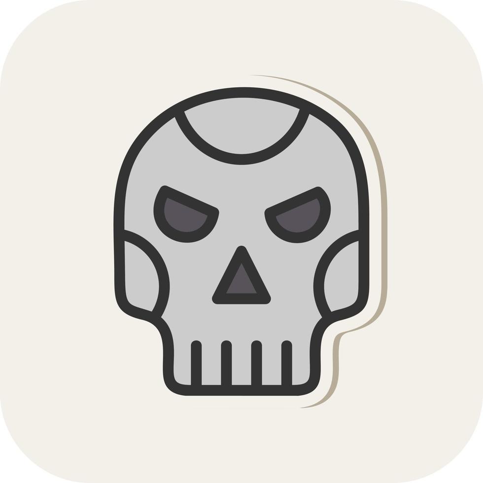 Skull Vector Icon Design