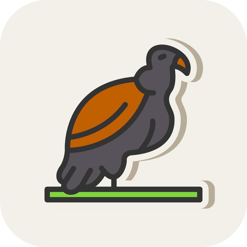 Vulture Vector Icon Design