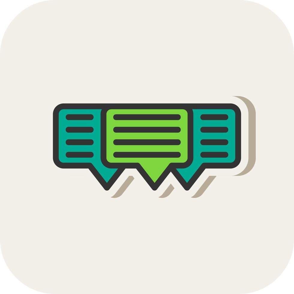 Feedback Vector Icon Design