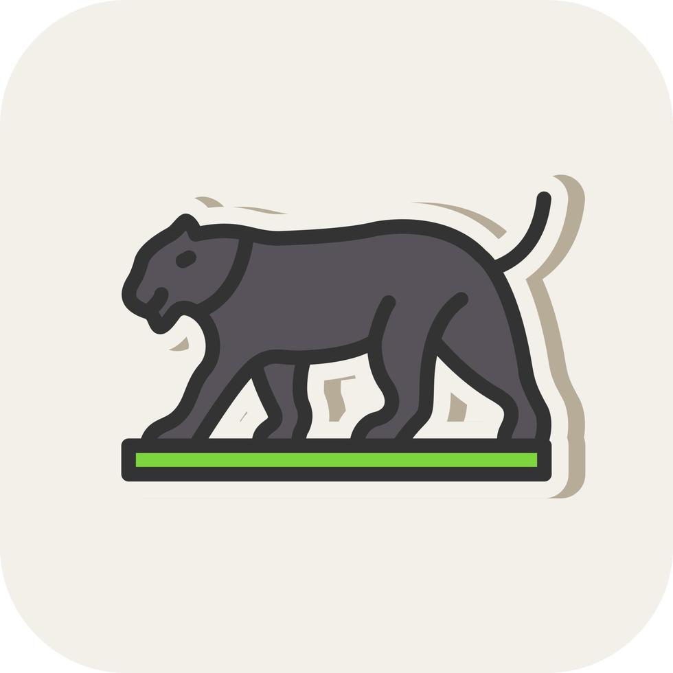 Panther Vector Icon Design