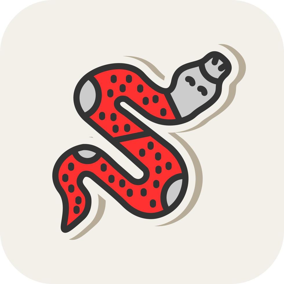 Snake Vector Icon Design