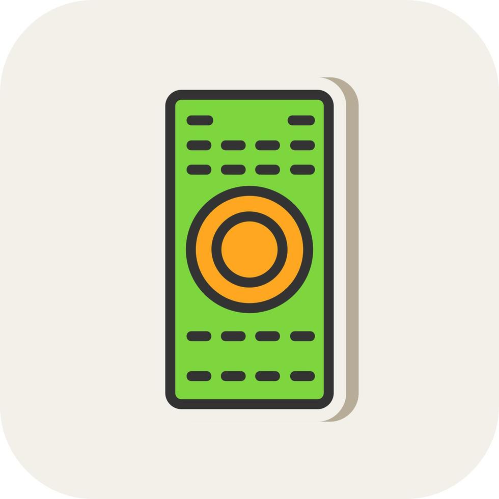 Remote Control Vector Icon Design
