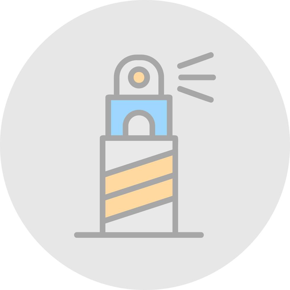 Lighthouse Vector Icon Design