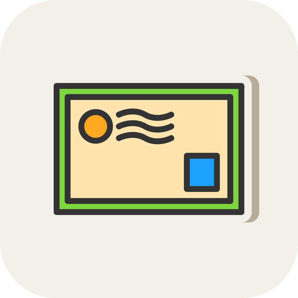 Air Mail Vector Icon Design