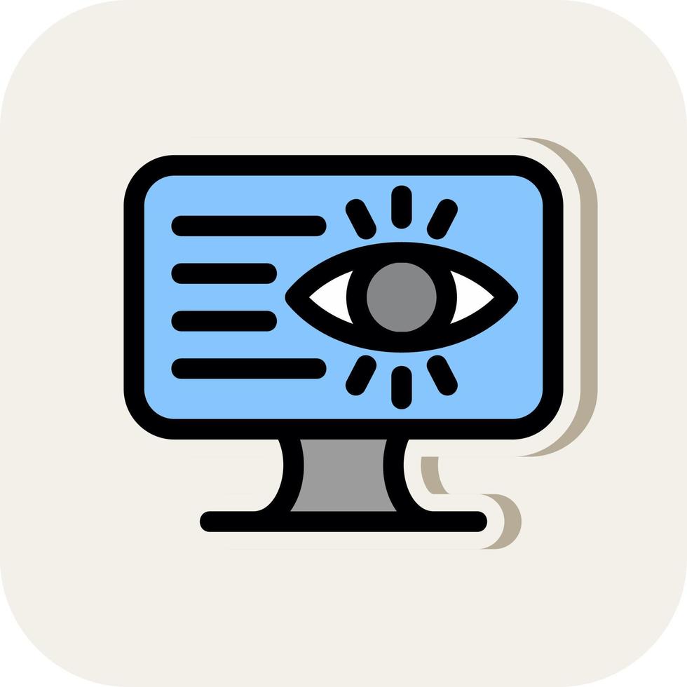 diseño de icono de vector de privacidad en línea