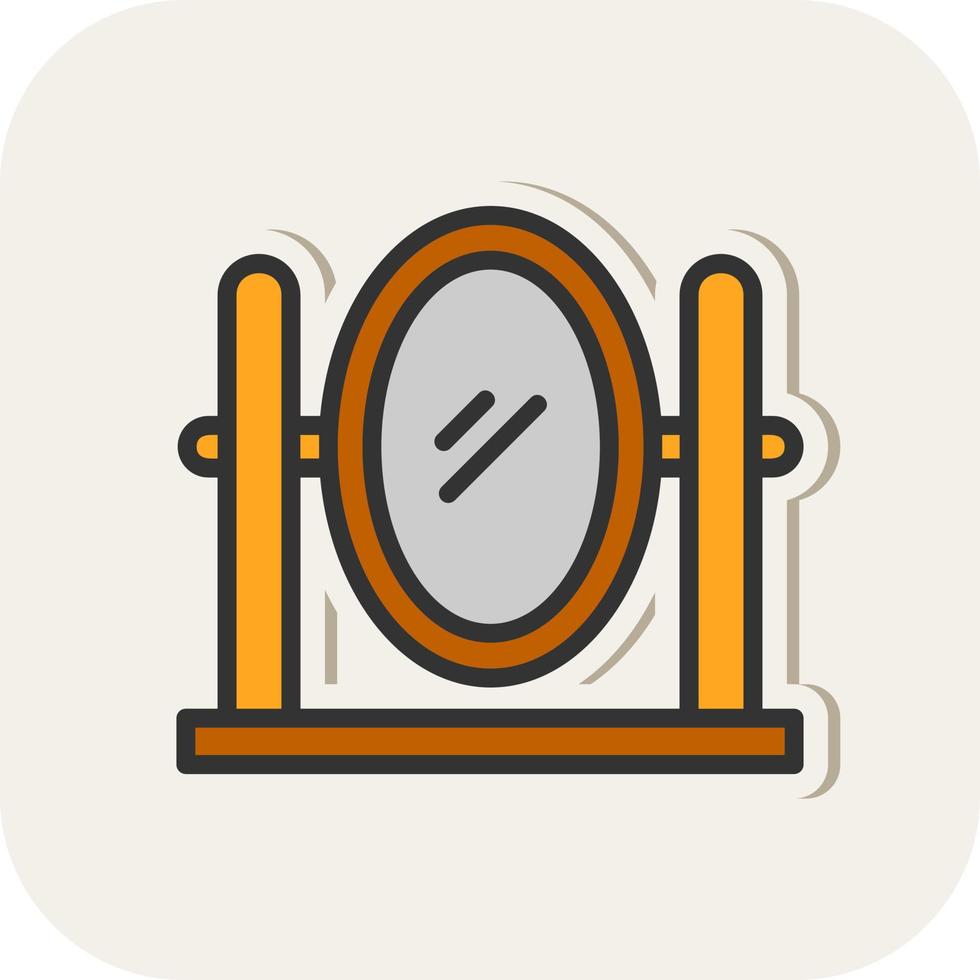 Mirror Vector Icon Design