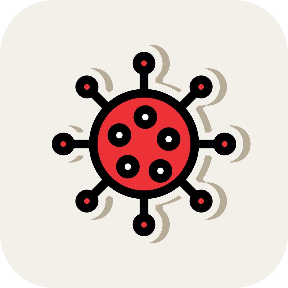 Virus Vector Icon Design
