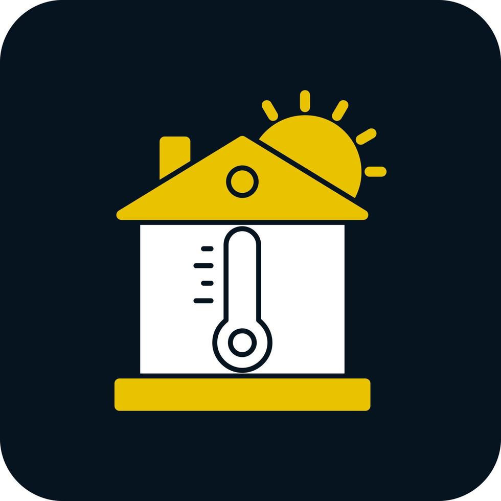 Greenhouse Effect Vector Icon Design