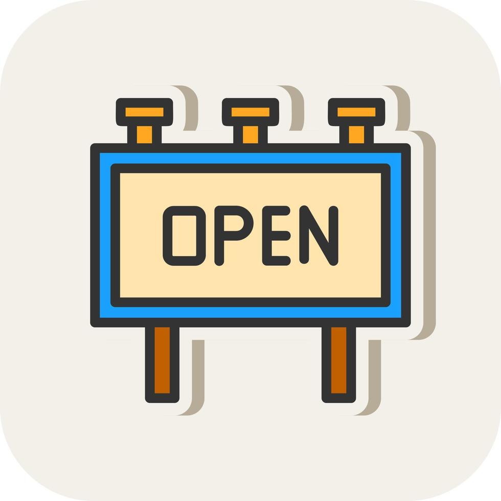 Open Vector Icon Design