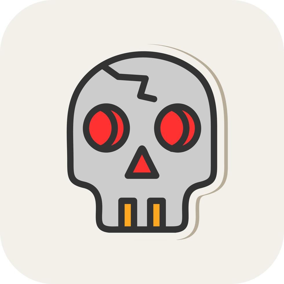 Skull Vector Icon Design