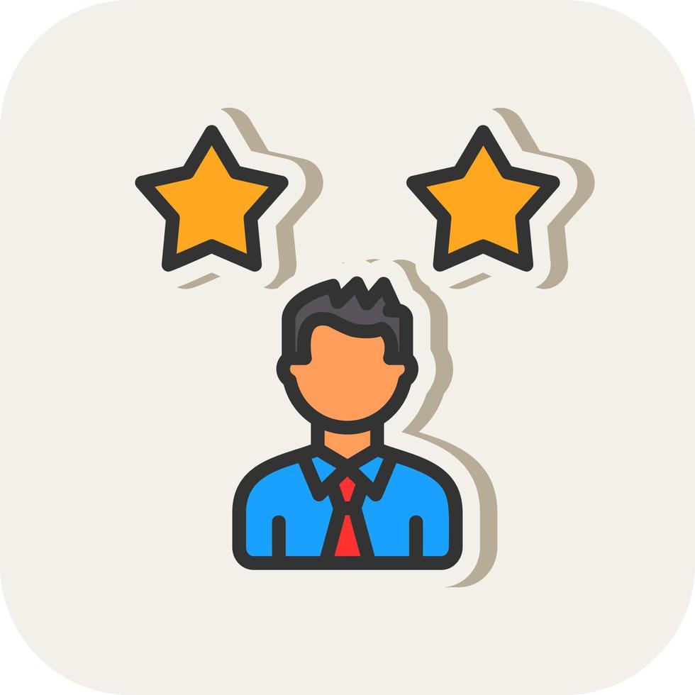 Stars Vector Icon Design