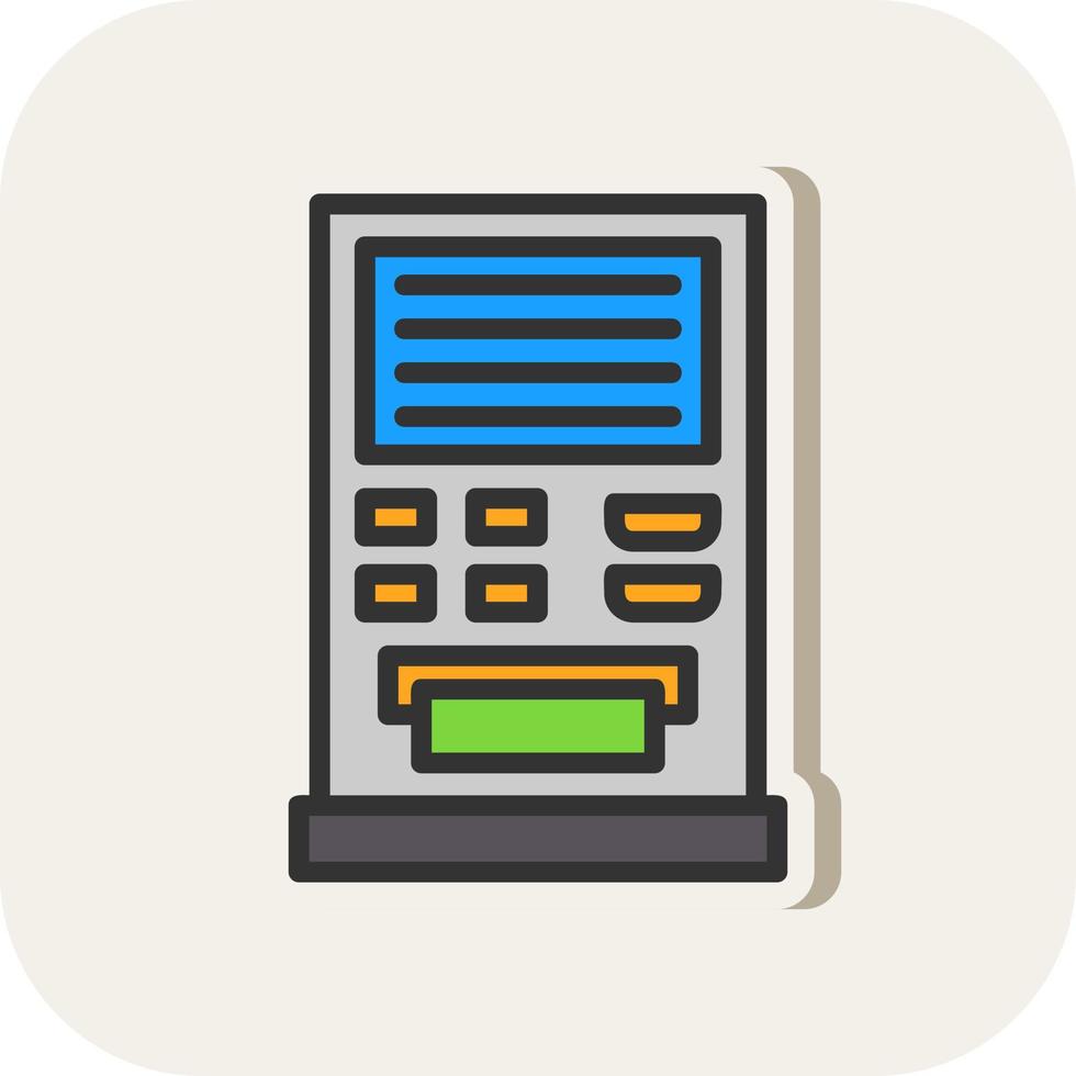 Cash Withdrawal Vector Icon Design