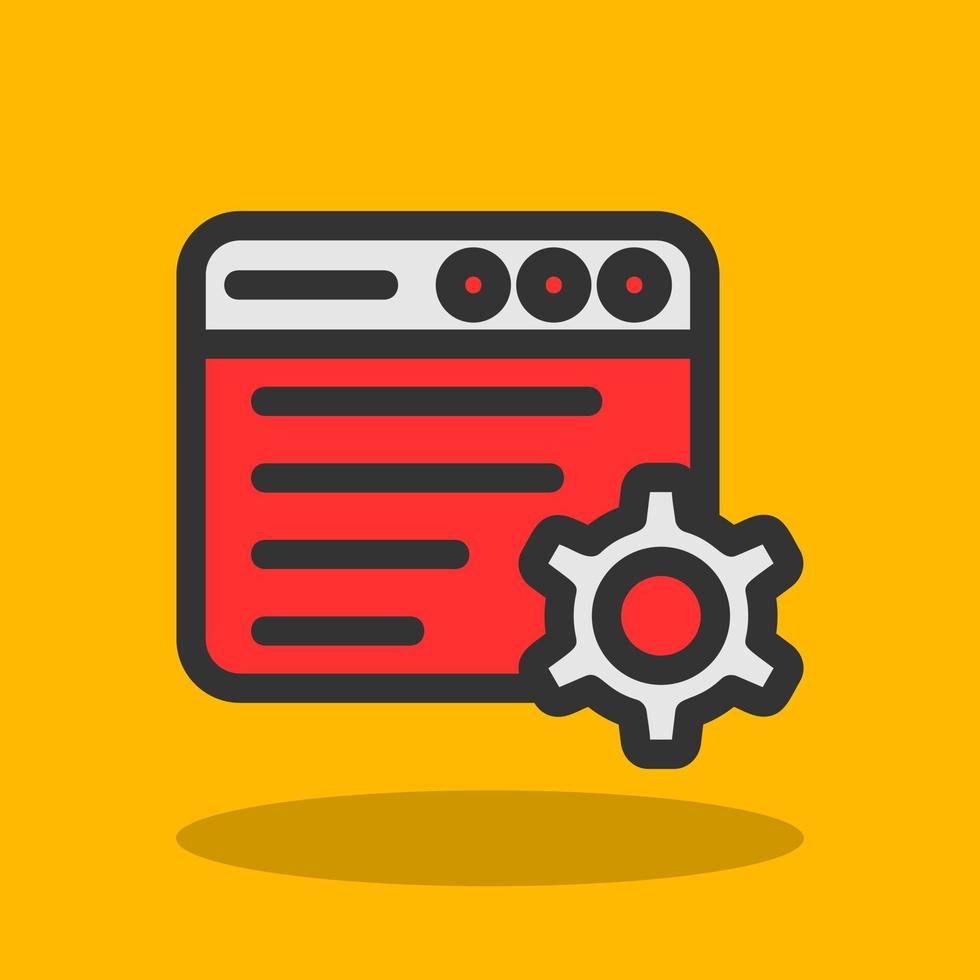 Data Management Vector Icon Design