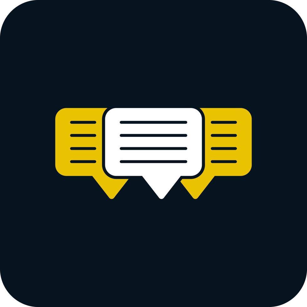 Feedback Vector Icon Design